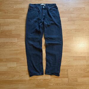 Levi-s Men's Black and Grey Jeans